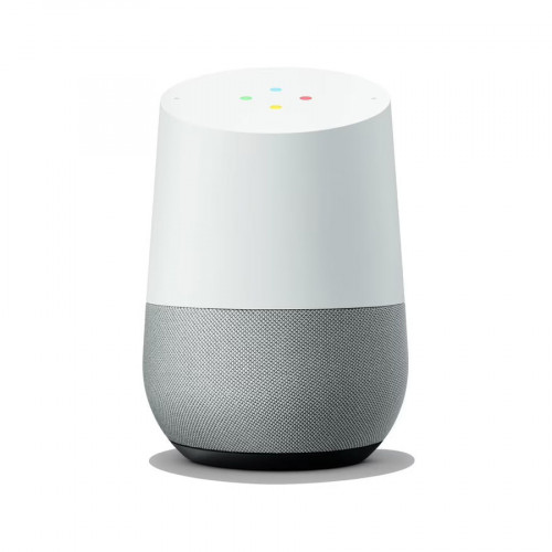 Розумна колонка Google Home Smart Bluetooth Speaker with Voice Assistant White Slate